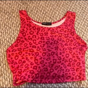 two pack of leopard print shirts